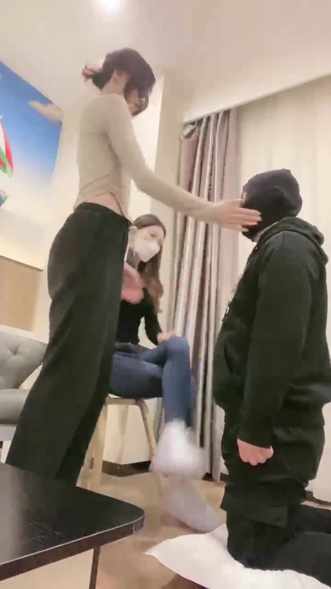 套路直播虞姬s红绿灯美足调教贱狗合集【11V】 (10)