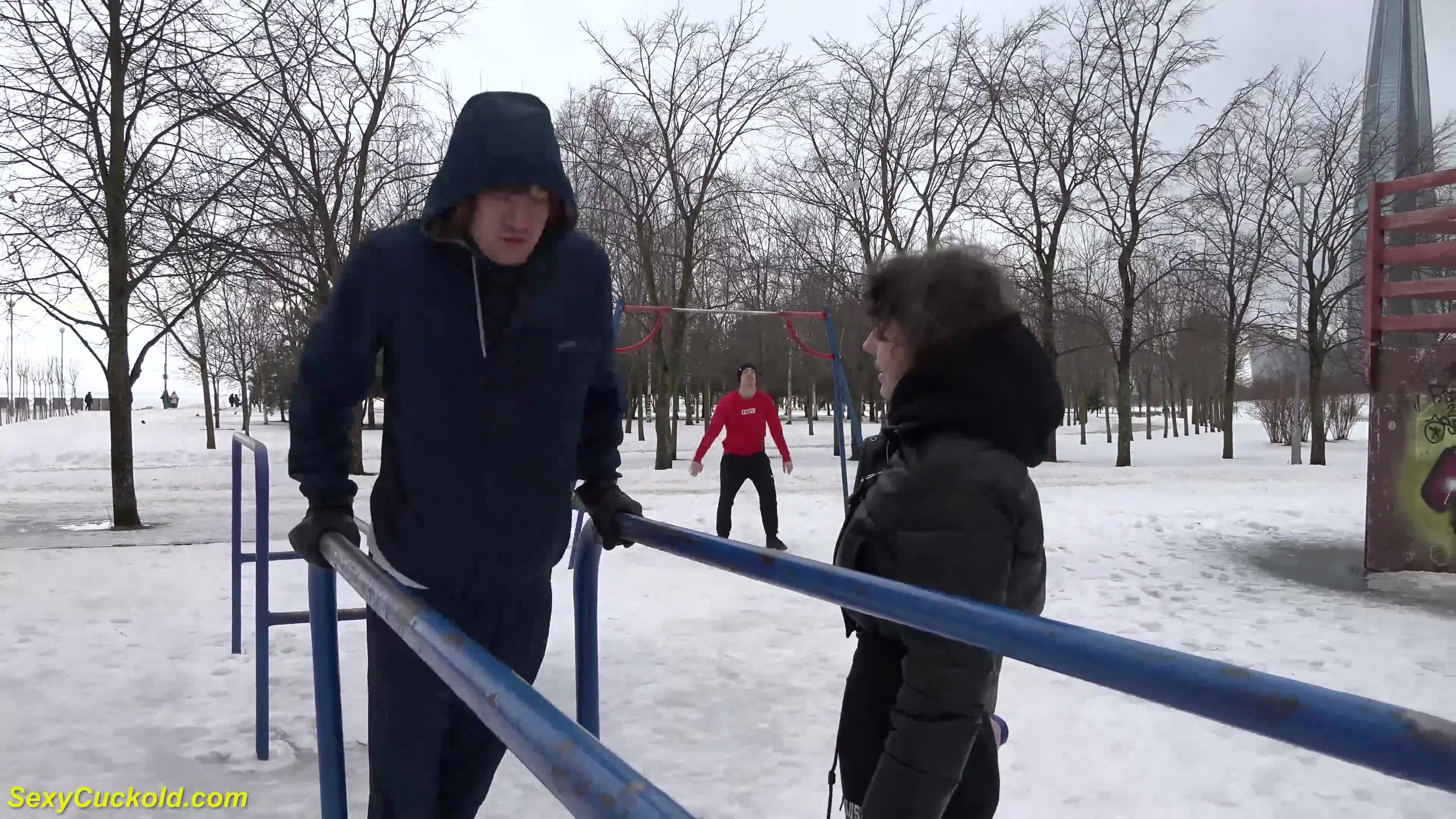 Sexy Cuckold 大肚人妻被绿帽老公带出去与别的男人Happy 【13V】 (13)