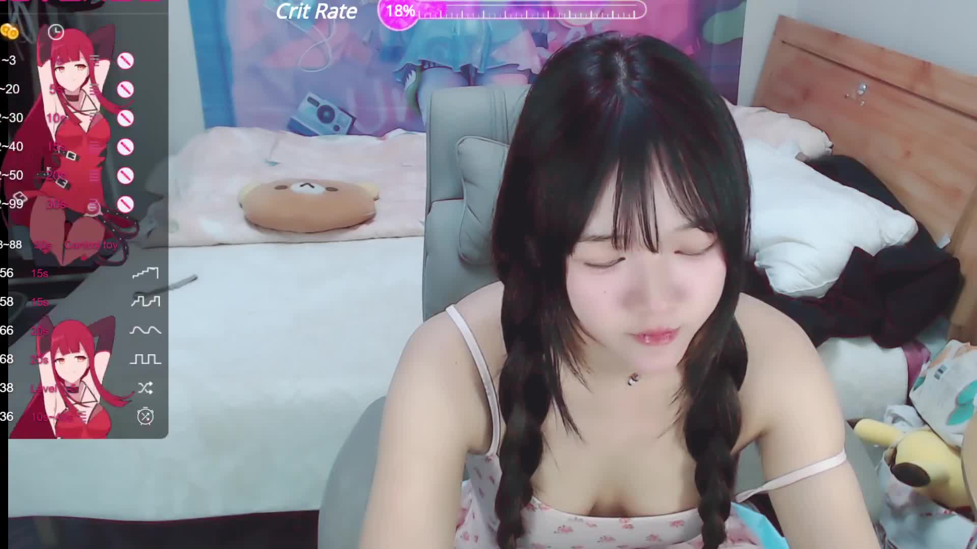 学生妹反差婊 乳夹夹乳头【Sakura_Anne】 跳弹各种道具插的都是白浆【15v 】 (10)