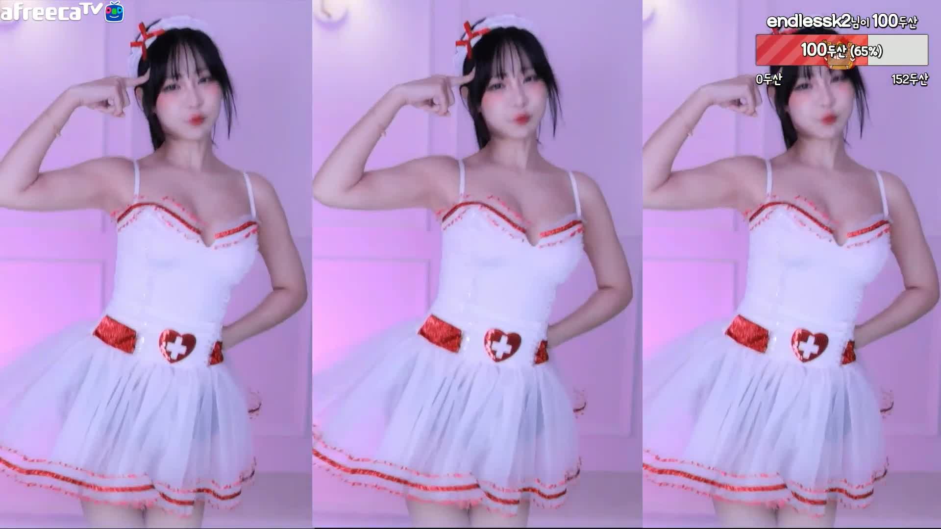 韩国BJ【하루-韩璐】精华片段~抖胸热舞~极品大奶【110V】 (90)