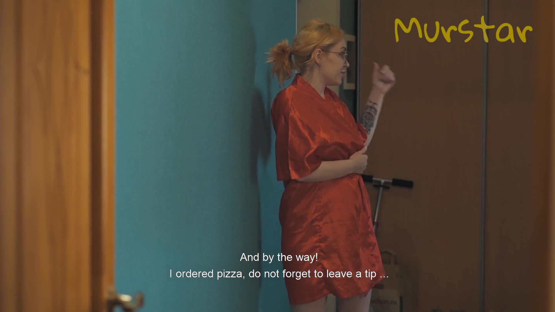 Трахнул в жопу доставщицу пиццы пока жена была в душе ｜｜ Murstar (ph5eaace01cfae0)