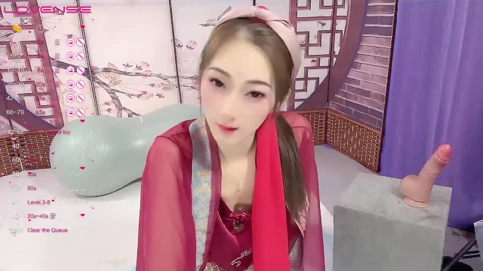【qingqing521】一字马美女三棍齐插 高难度自慰真刺激【48v】 (54)