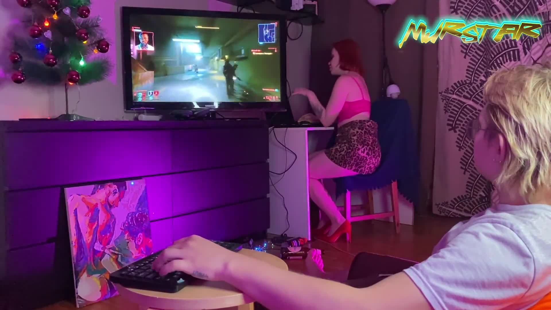 Сводная сестра подарила Cyberpunk 2077 на Рождество ｜｜ Murstar (ph5fd2bc5ba9ba7)