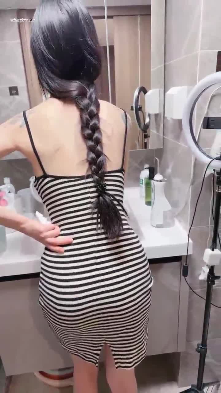 高颜值绿播下海【慰然然】高端女神~网红脸~日常直播秀【29V】 (27)