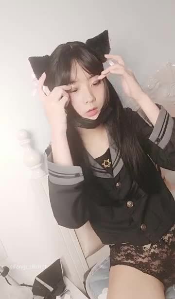 二次元的小萝莉【70后小奶狗】 黑丝诱惑~跳蛋自慰~掰穴喷尿【60v】 (6)