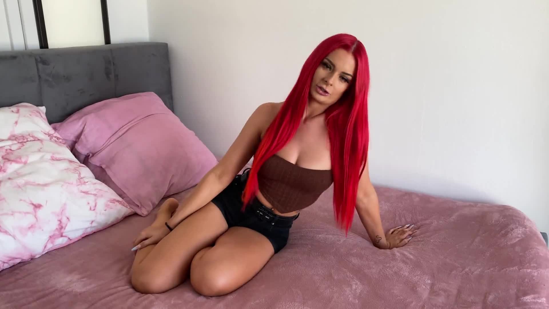 【自整理】暴力深喉红发女 狂操骚逼 磨豆腐 野战~【93V】 (20)