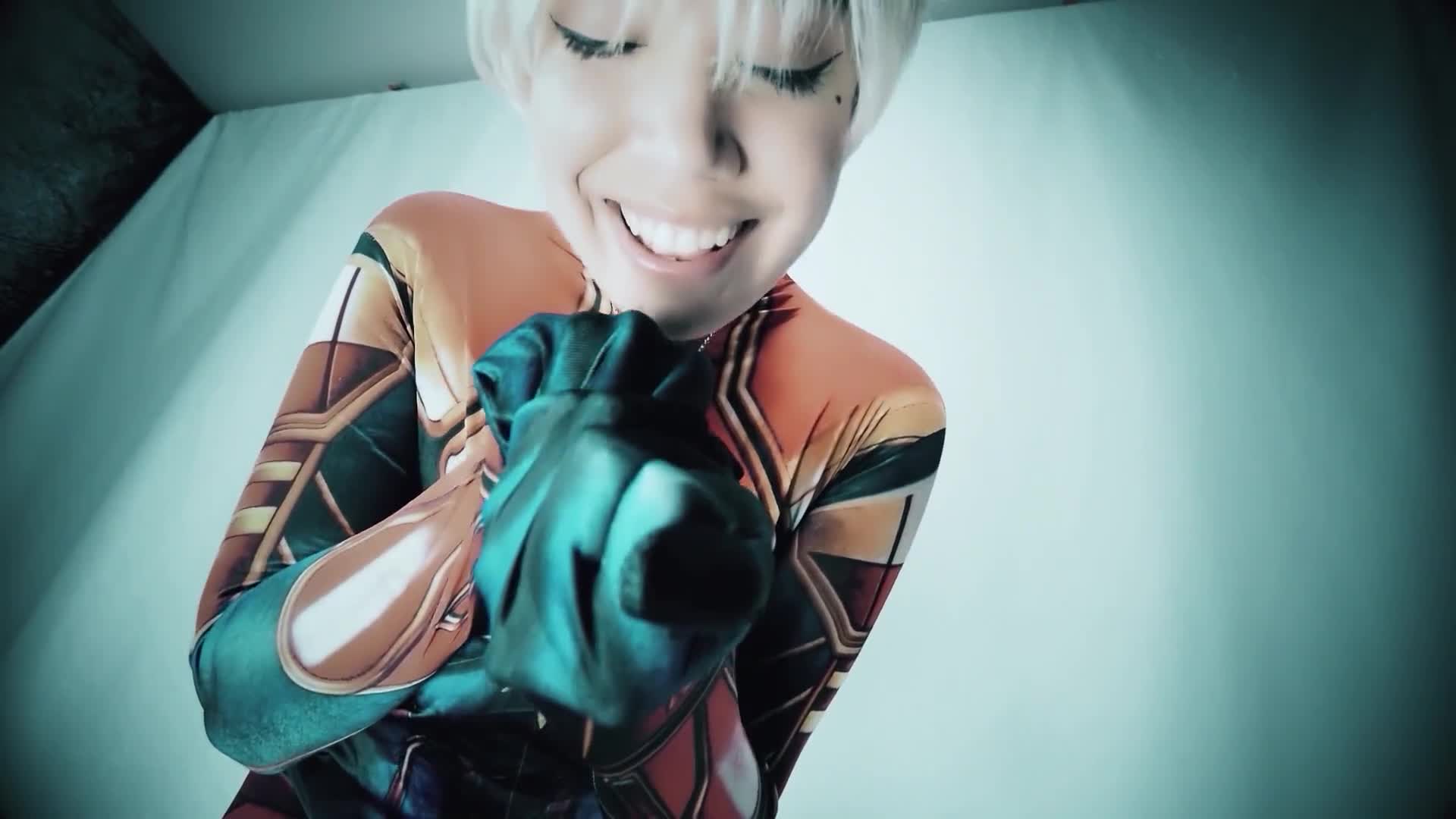 MILF CAPTAIN MARVEL BANGS PETER PARKER POV - Little Puck - Superheroine POV Fucking Cosplay (63da9165d9787)