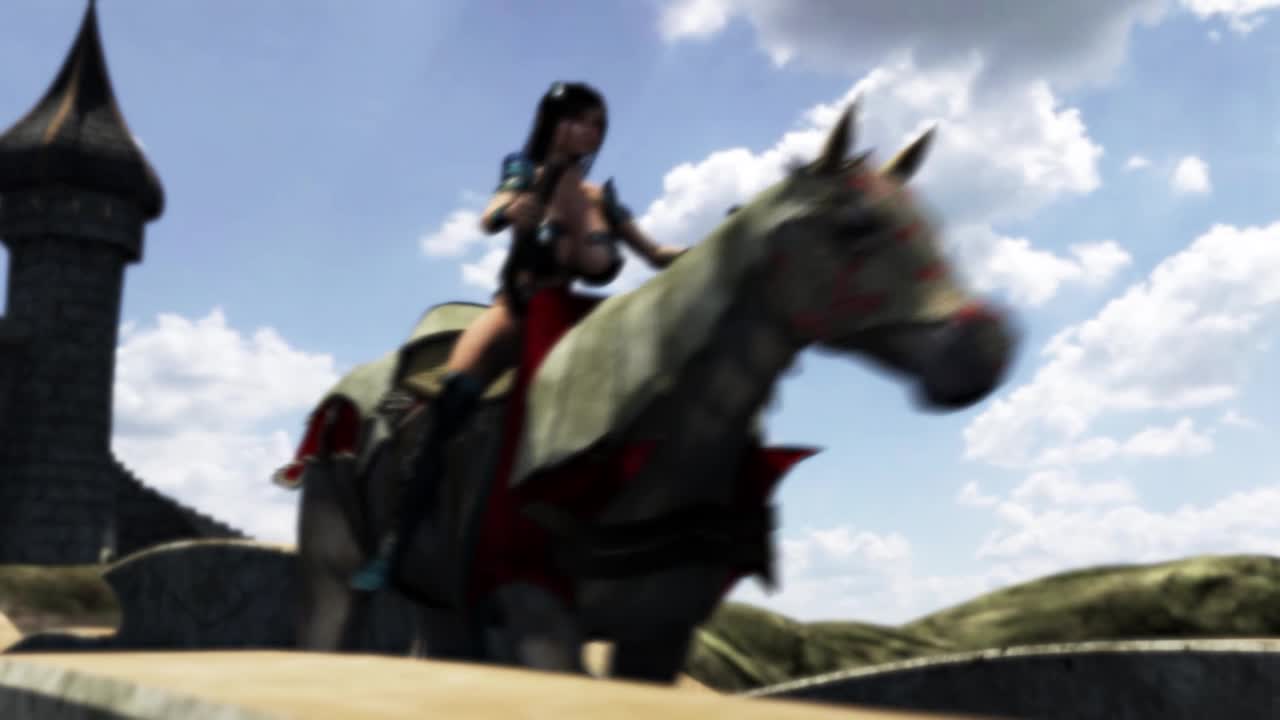 Noble Elven Knightess - Devilish Juice Excreting Flesh Hole Princess