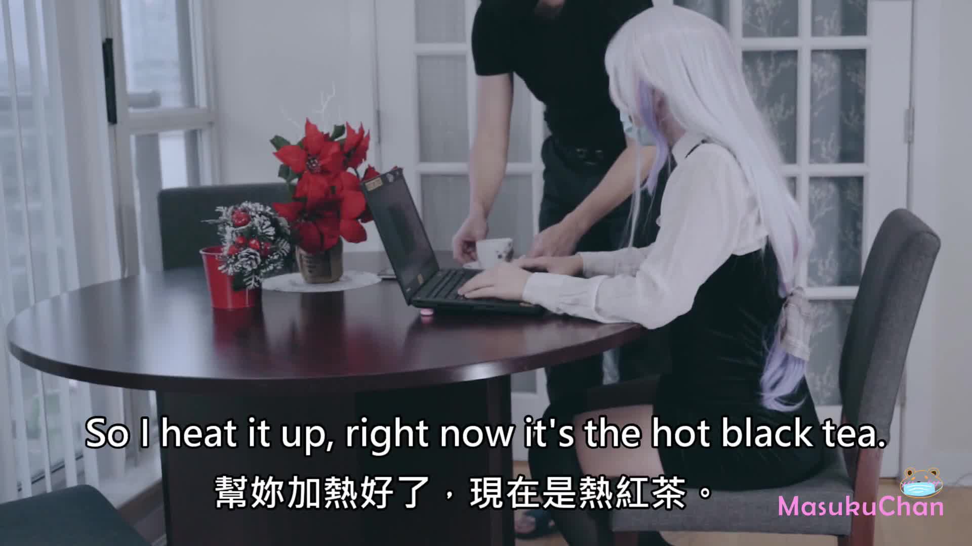 【MasukuChan】Tea Party with Cousin, Time Stop Cum inside Pussy and Tea make her Drink Semen - Pornhub.com