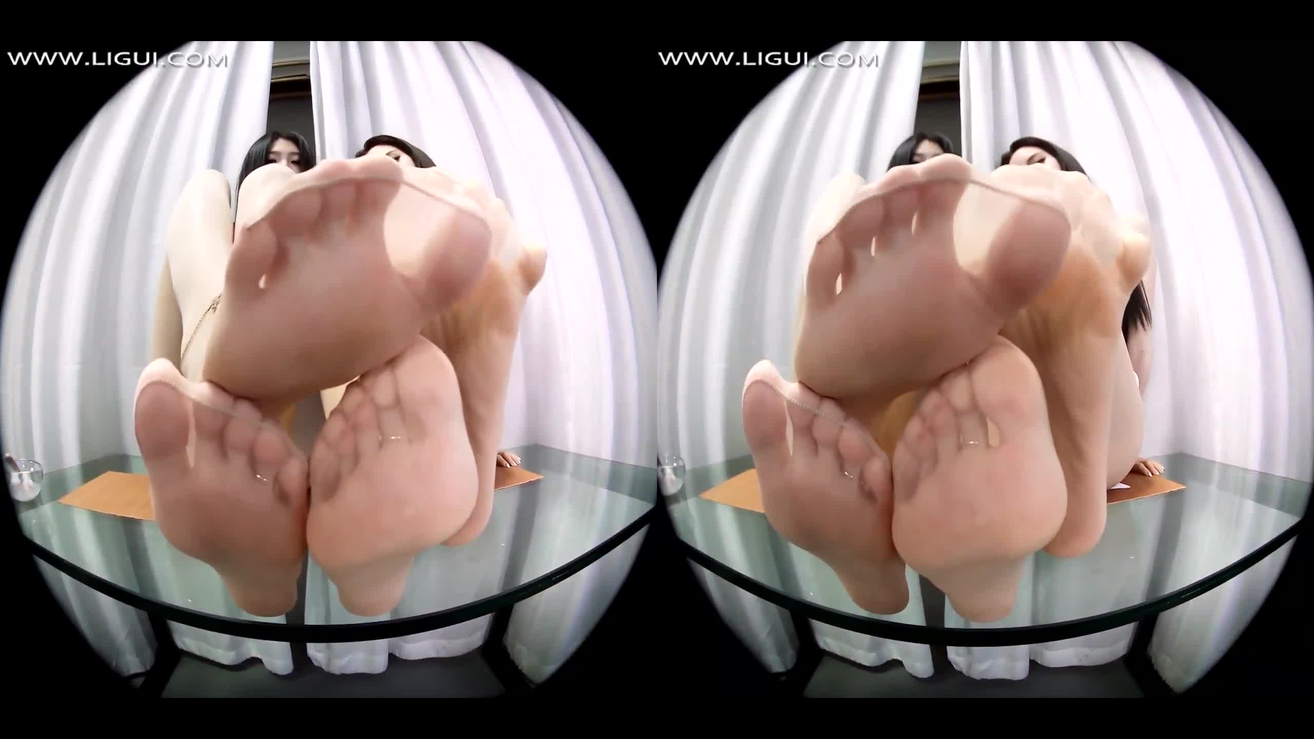 丽柜凉儿~丝足美脚~舔脚诱惑~激情镣铐【49V】 (21)