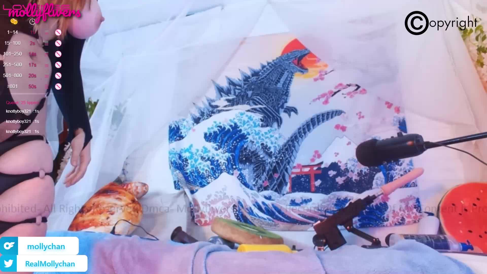 萌妹CB站主播（mollyflwers）合集【15V】 (14)