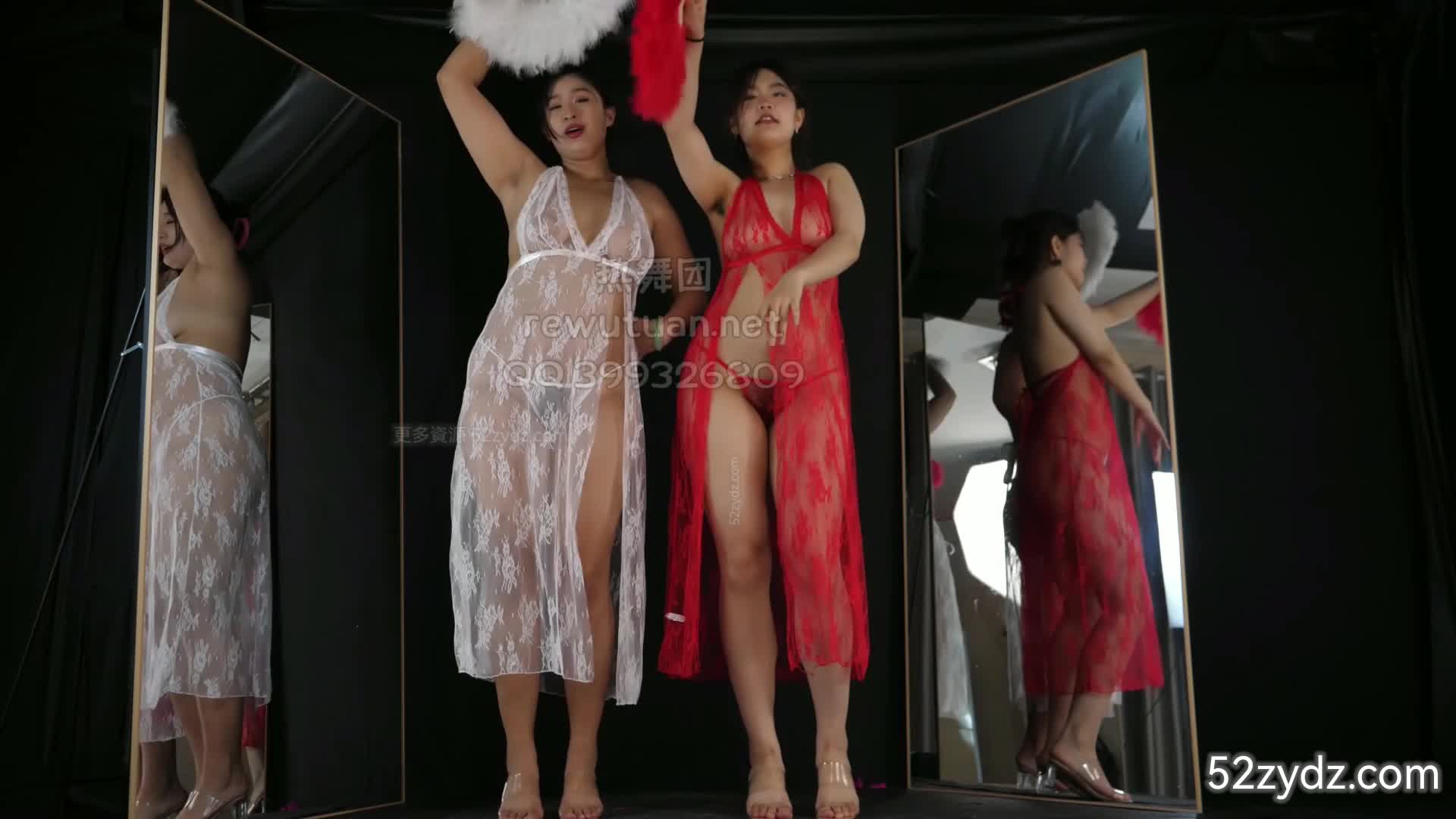 【黑girl舞团】【双人艳舞】漏毛露点合集【245v】 (15)