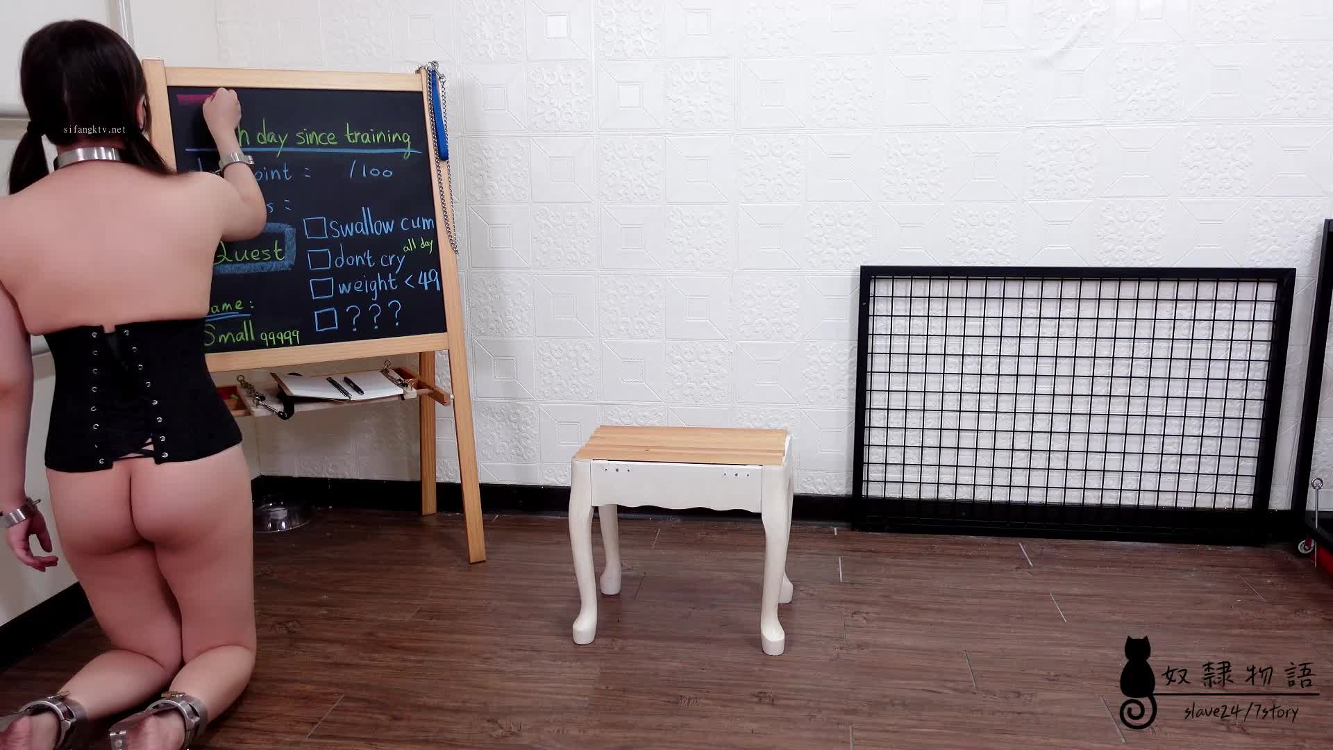 台湾奴隶物语系列合集~调教SM~体罚电击~异物塞入【160V】 (150)