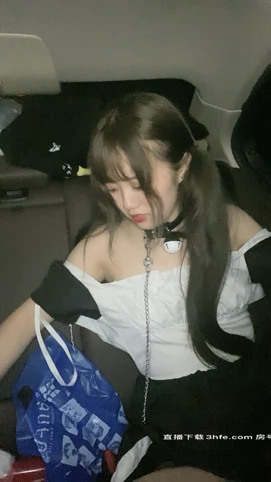 深夜户外露出啪啪，带项圈马路边爬行给主人口交后入爆菊【橙橙小蘿莉】 ，口交足交 乳夹黑绳捆绑【48v】 (20)