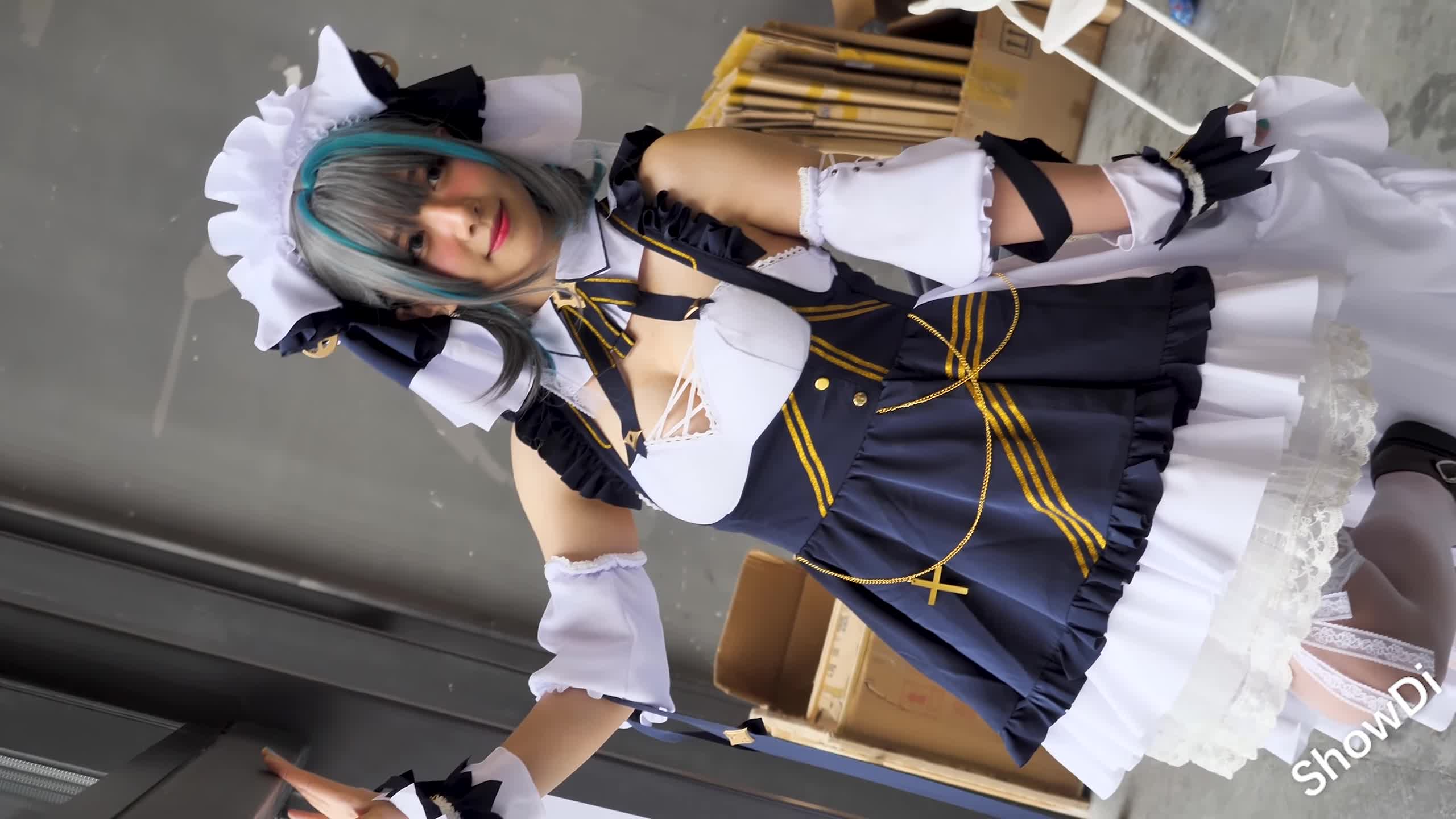 MOTTO漫展 ACG FESTIVAL Cosplay_コスプレイヤー 02 碧蓝航线 柴郡 _アズールレーン チェシャー