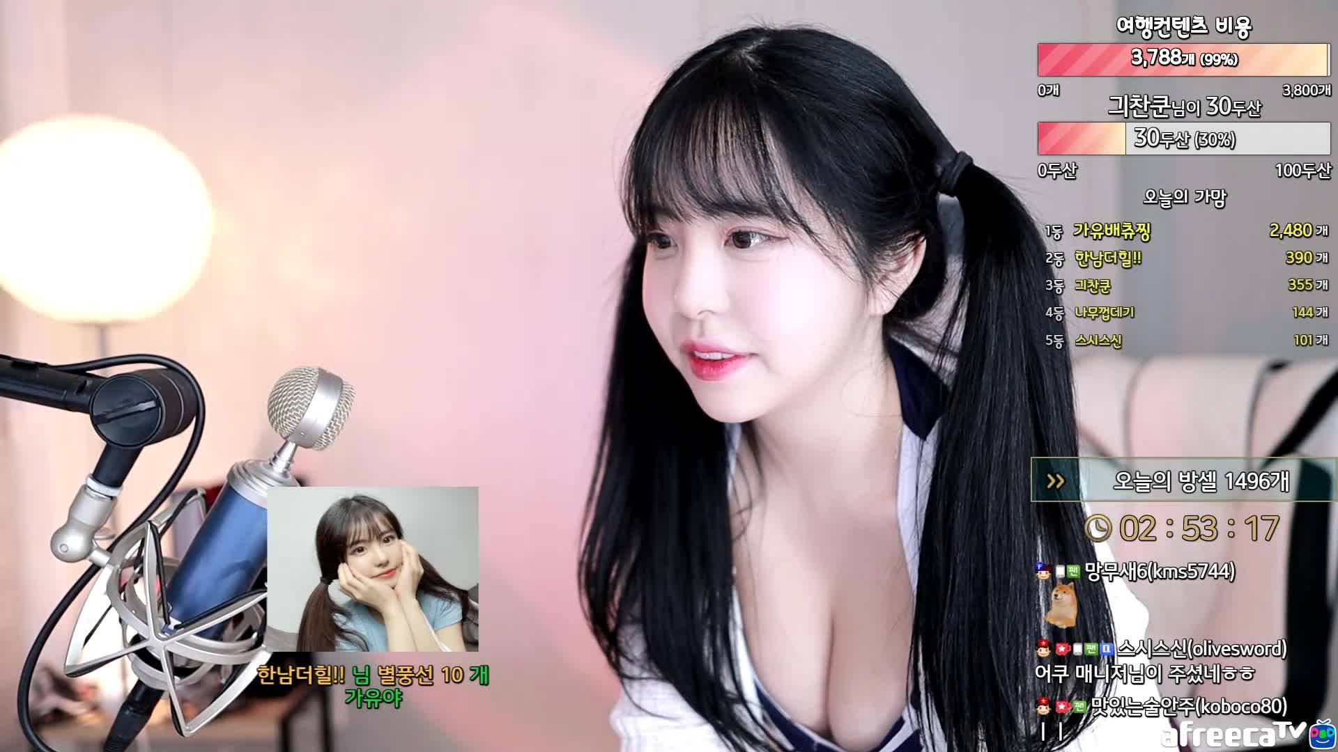 AFREECATV闽嘎悠~抖胸热舞~丰满可爱【107V】  (32)