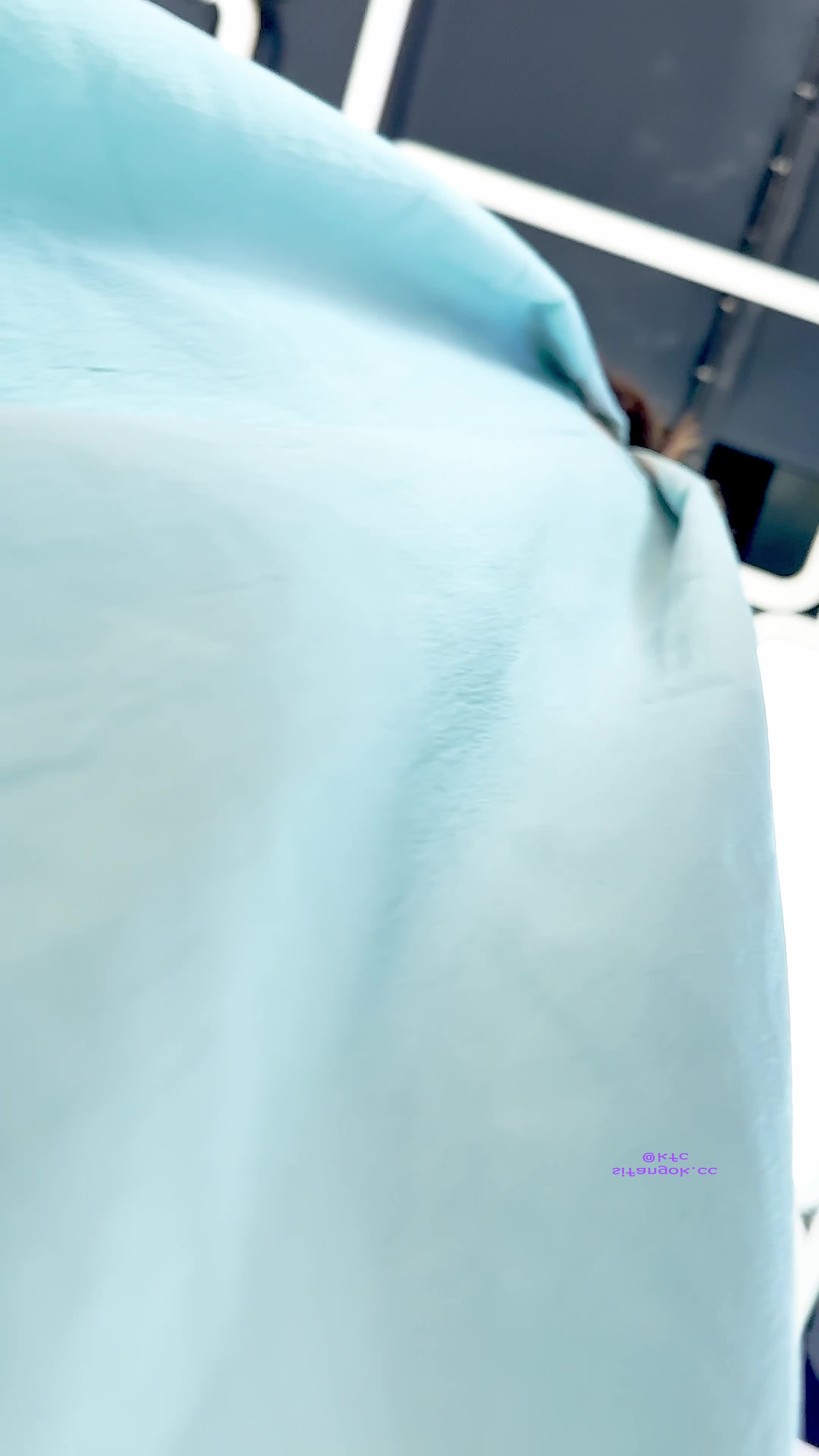 2048.vip-KFC】学生妹和闺蜜逛街 蓝色长裙白内