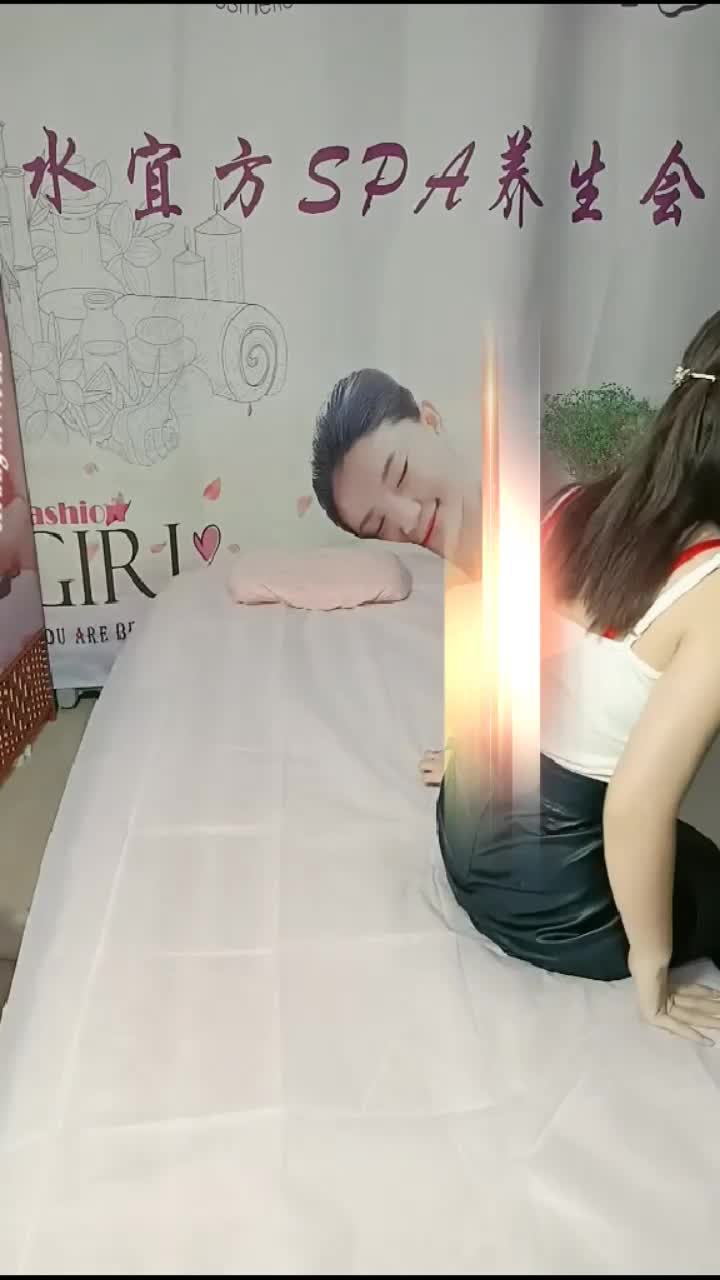 #SPA #按摩 #双飞养生馆老中医技师，宝刀未老，双飞女顾客和女技师，太猛了